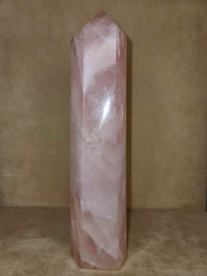 Soothing Rose Quartz Tower