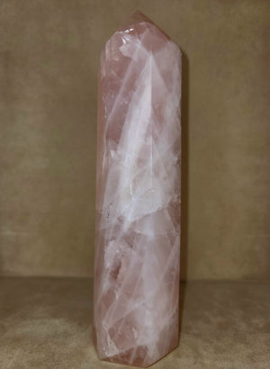 Soothing Rose Quartz Tower