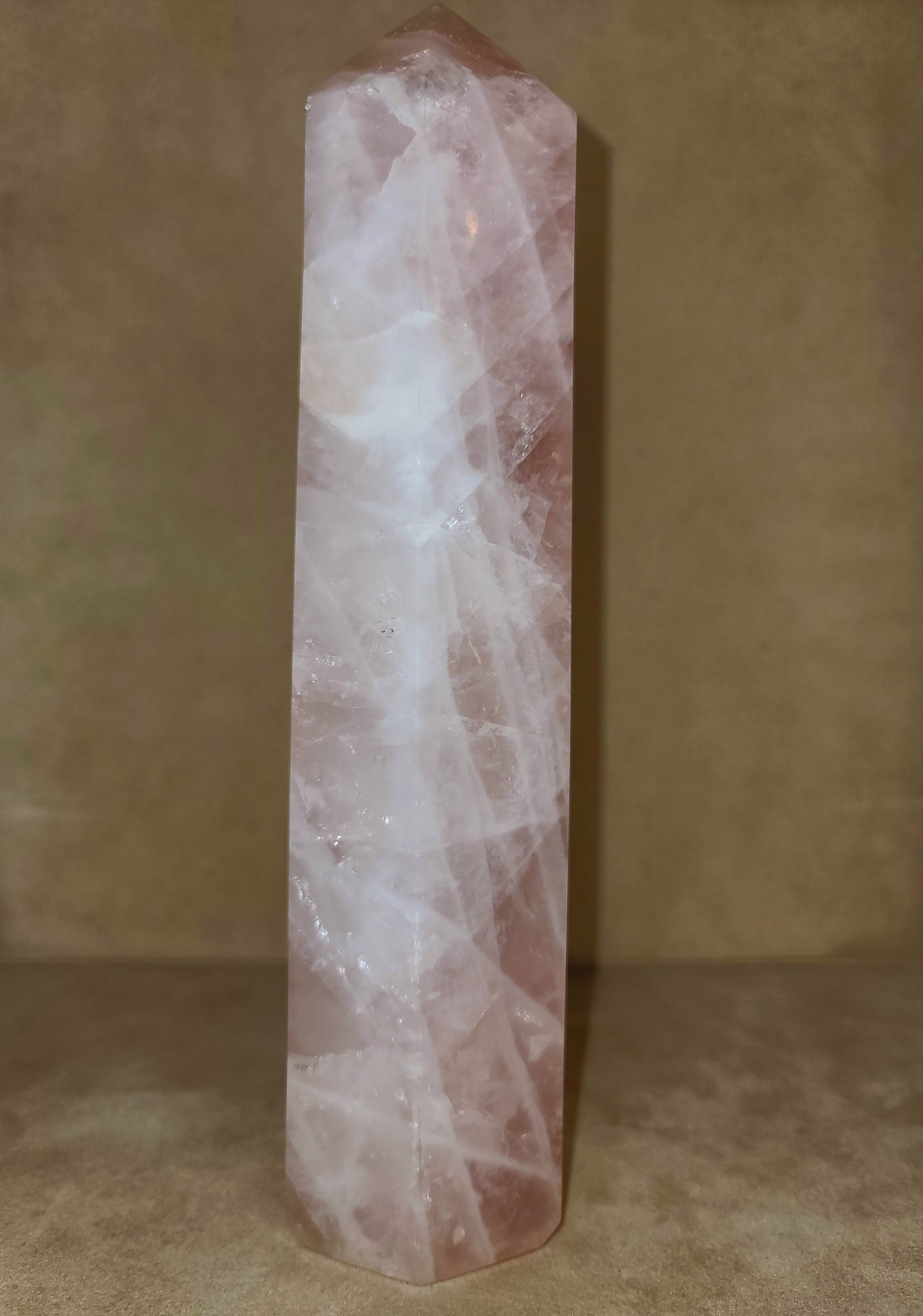 Soothing Rose Quartz Tower