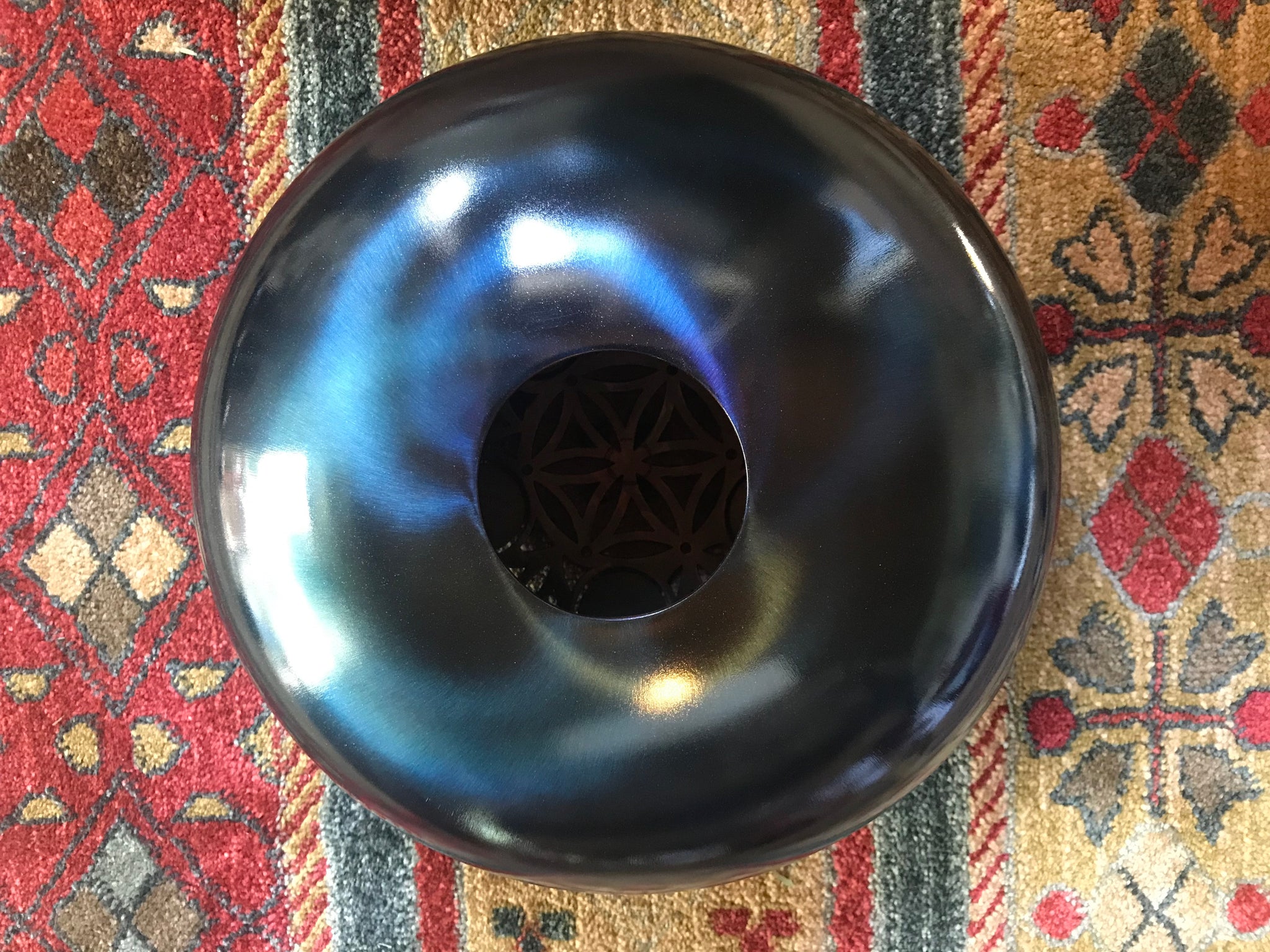 12 inch A minor 432 Hz Sacred Blue Healing Drum