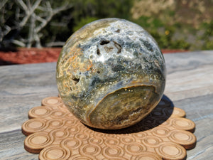 Mystic Dreams Ocean Jasper Sphere