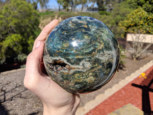 Visionary Ocean Jasper Sphere