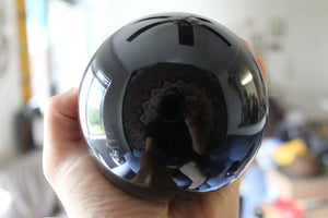 Black Obsidian Sphere