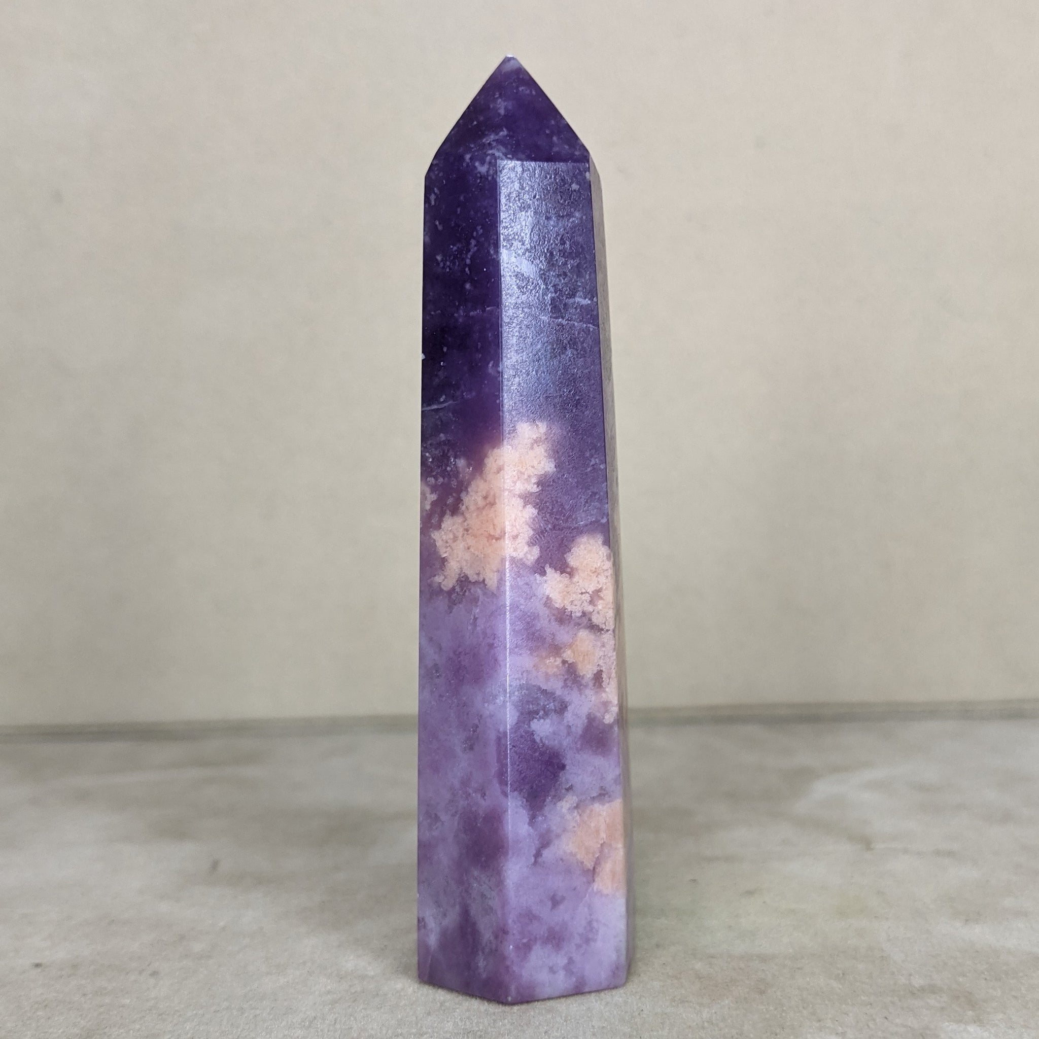 Calming Lepidolite Tower