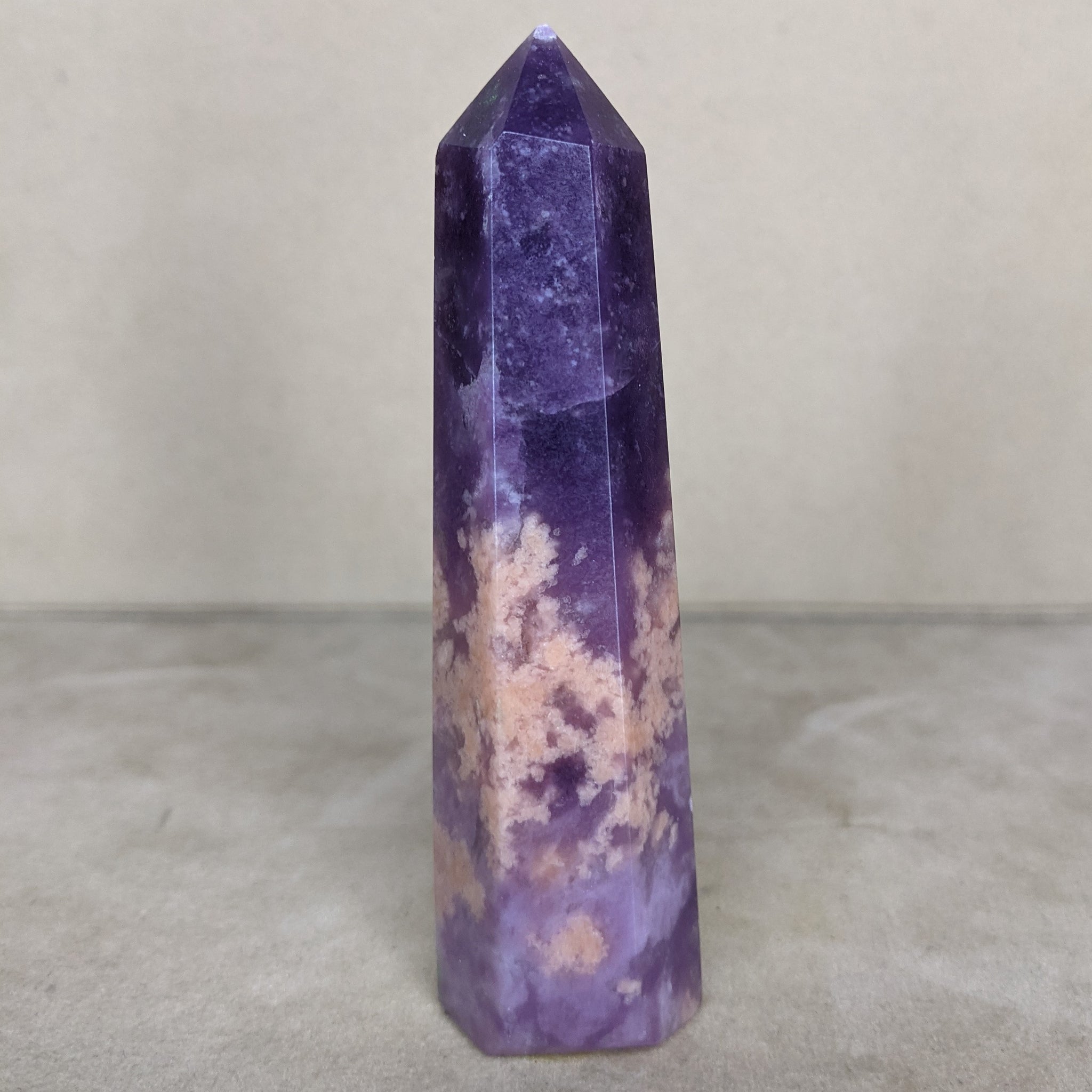 Calming Lepidolite Tower