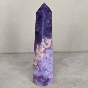 Calming Lepidolite Tower