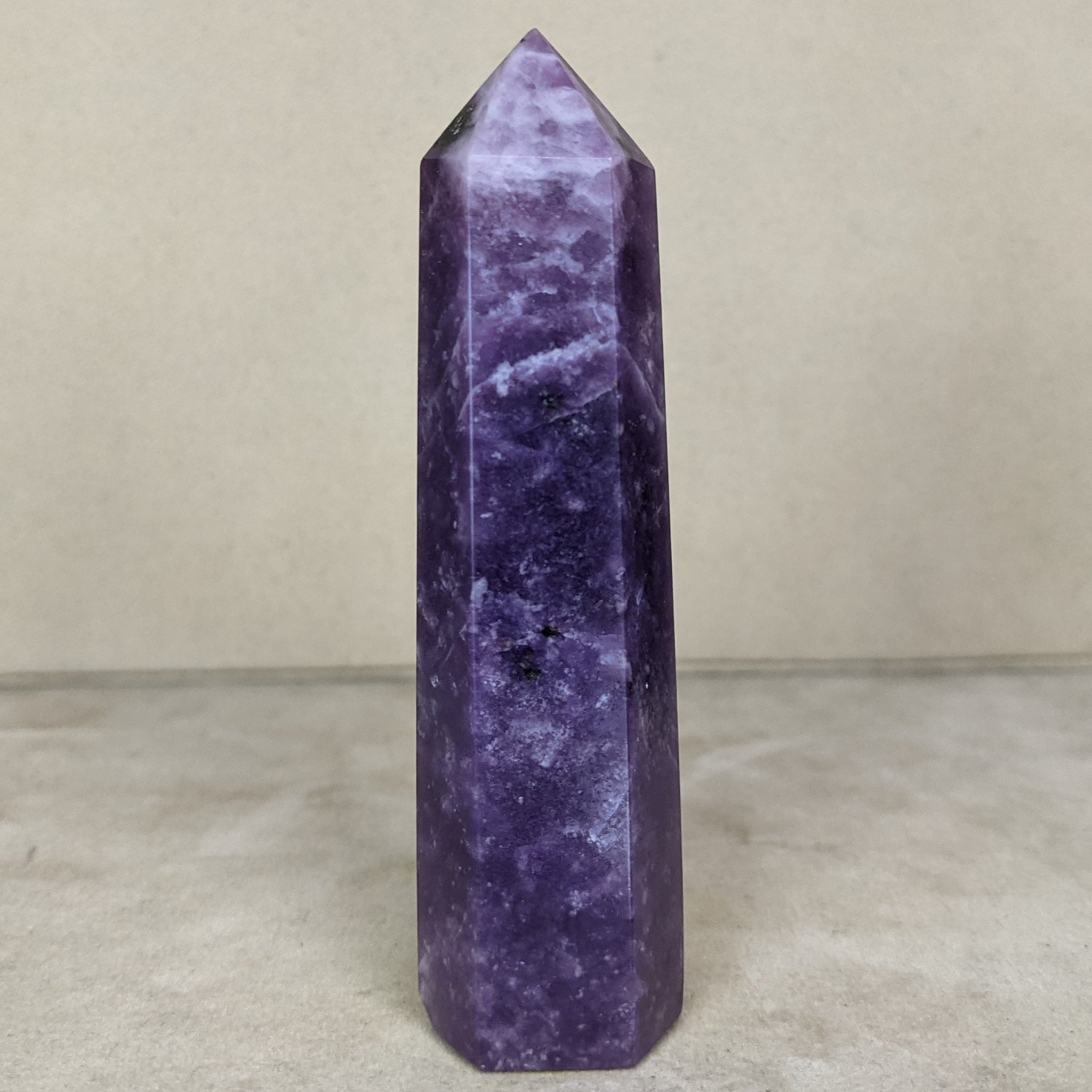 Tranquil Lepidolite Tower