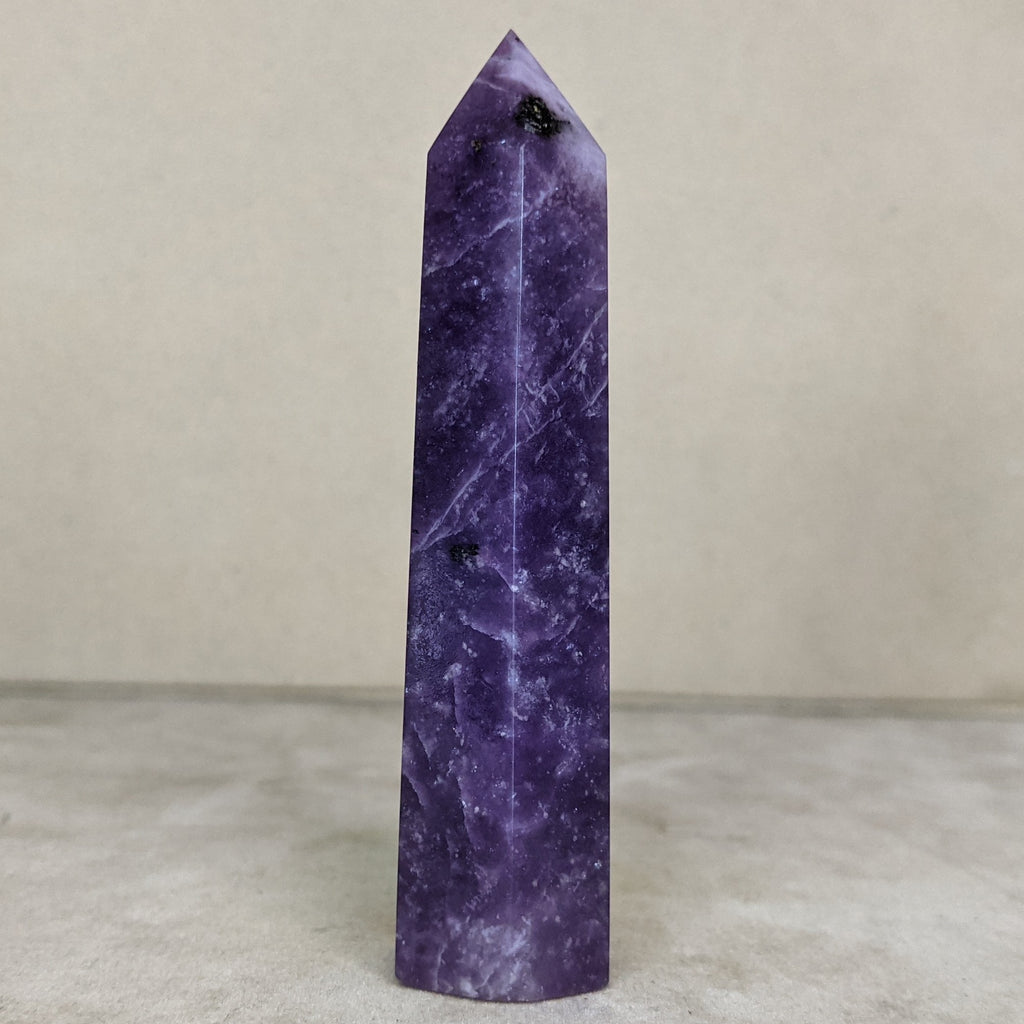 Tranquil Lepidolite Tower