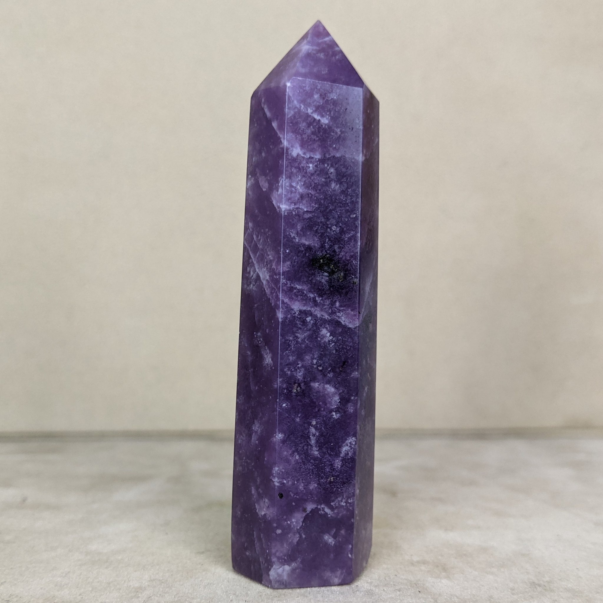 Tranquil Lepidolite Tower