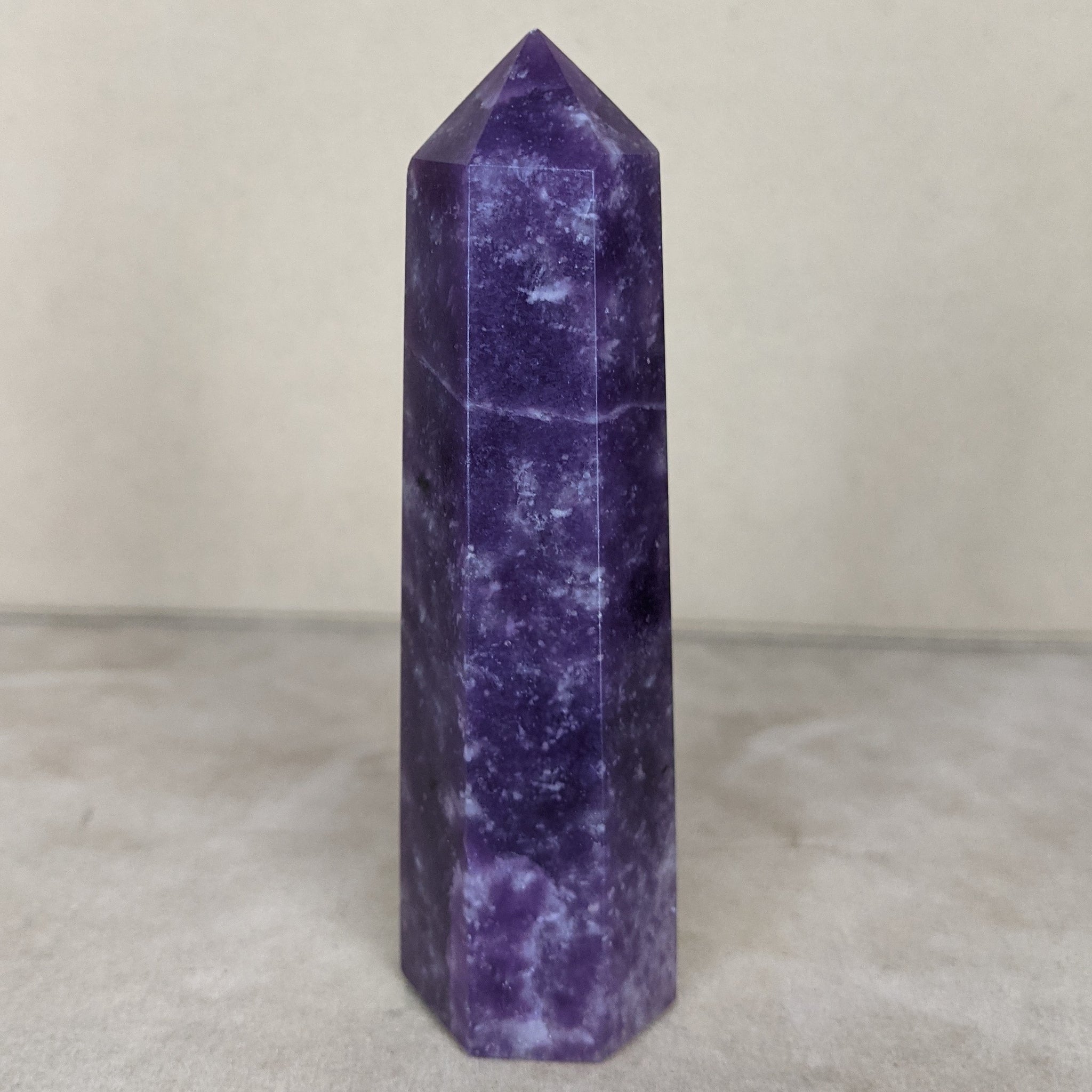 Relaxing Lepidolite Tower