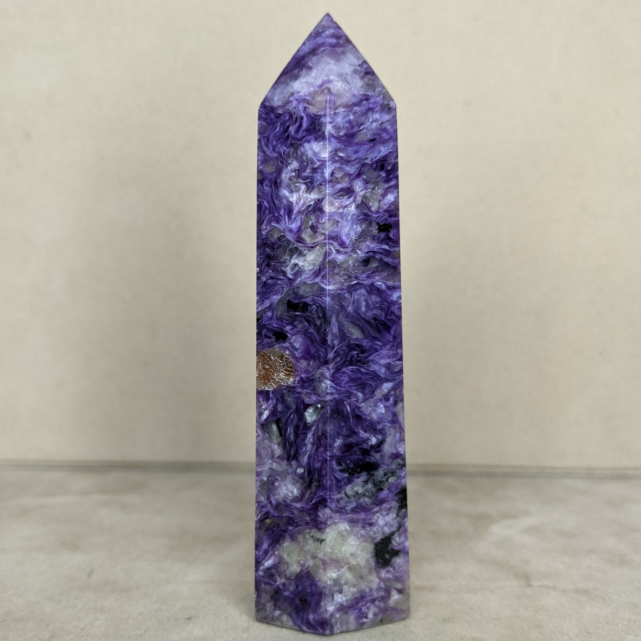 Inspiring Charoite Tower