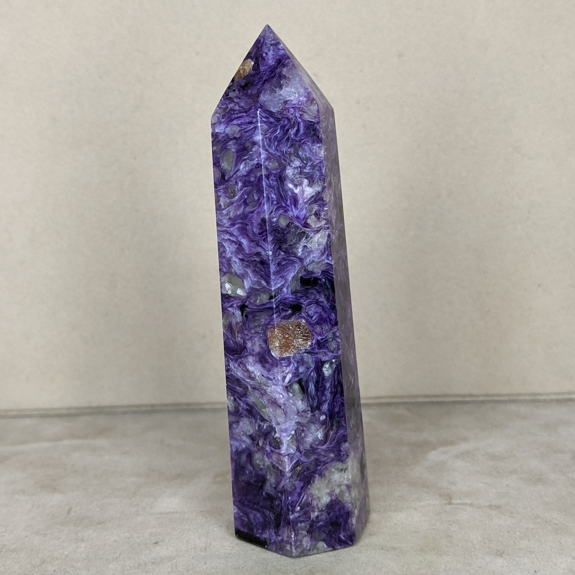 Inspiring Charoite Tower