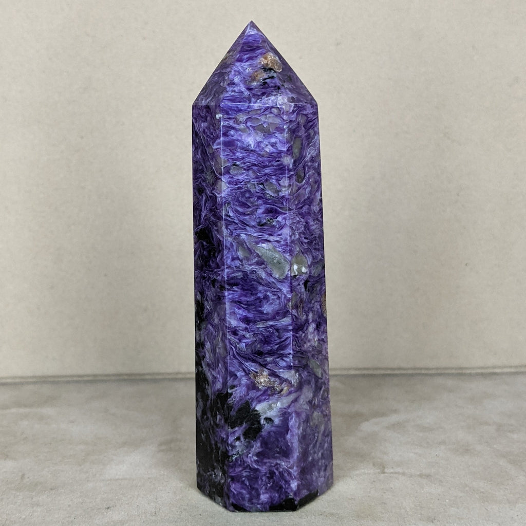 Inspiring Charoite Tower