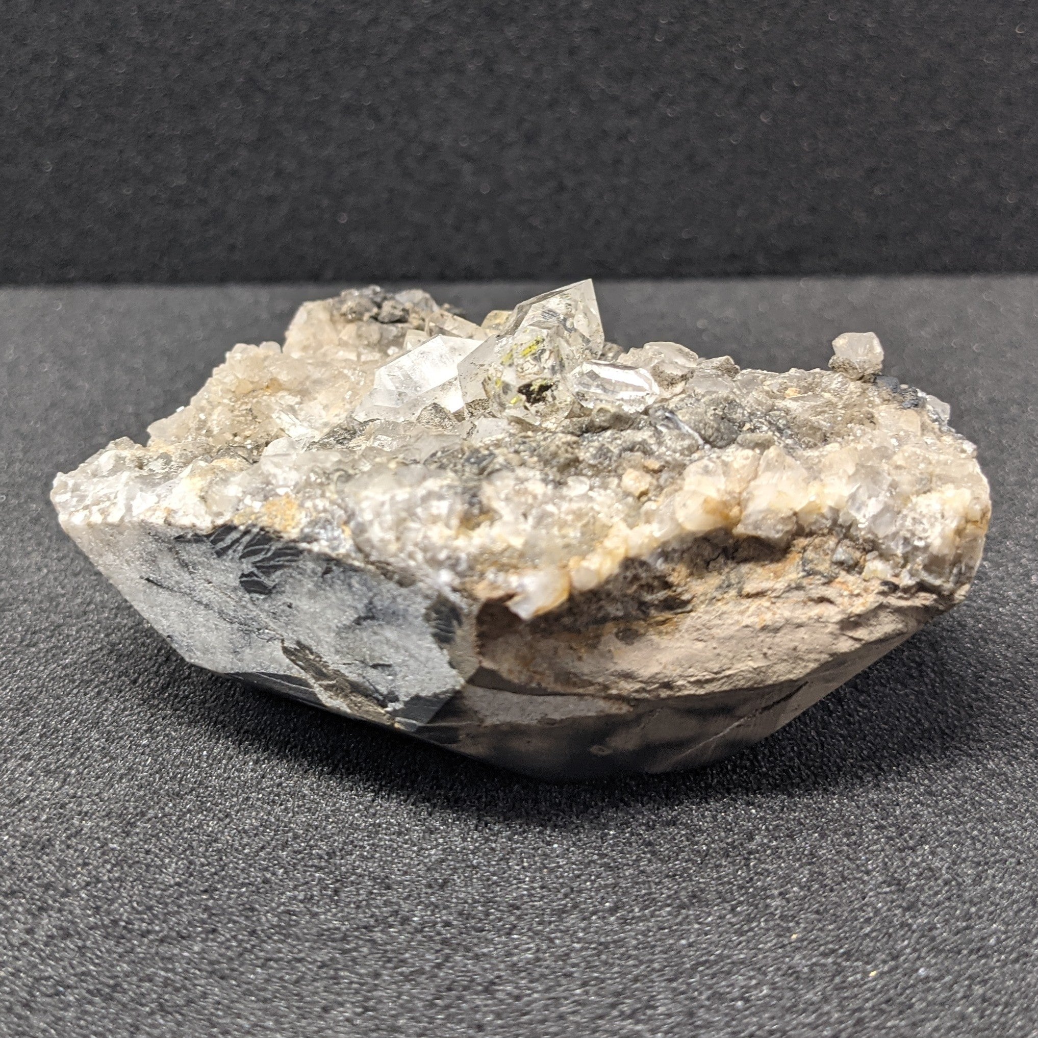 Petroleum Quartz on Matrix