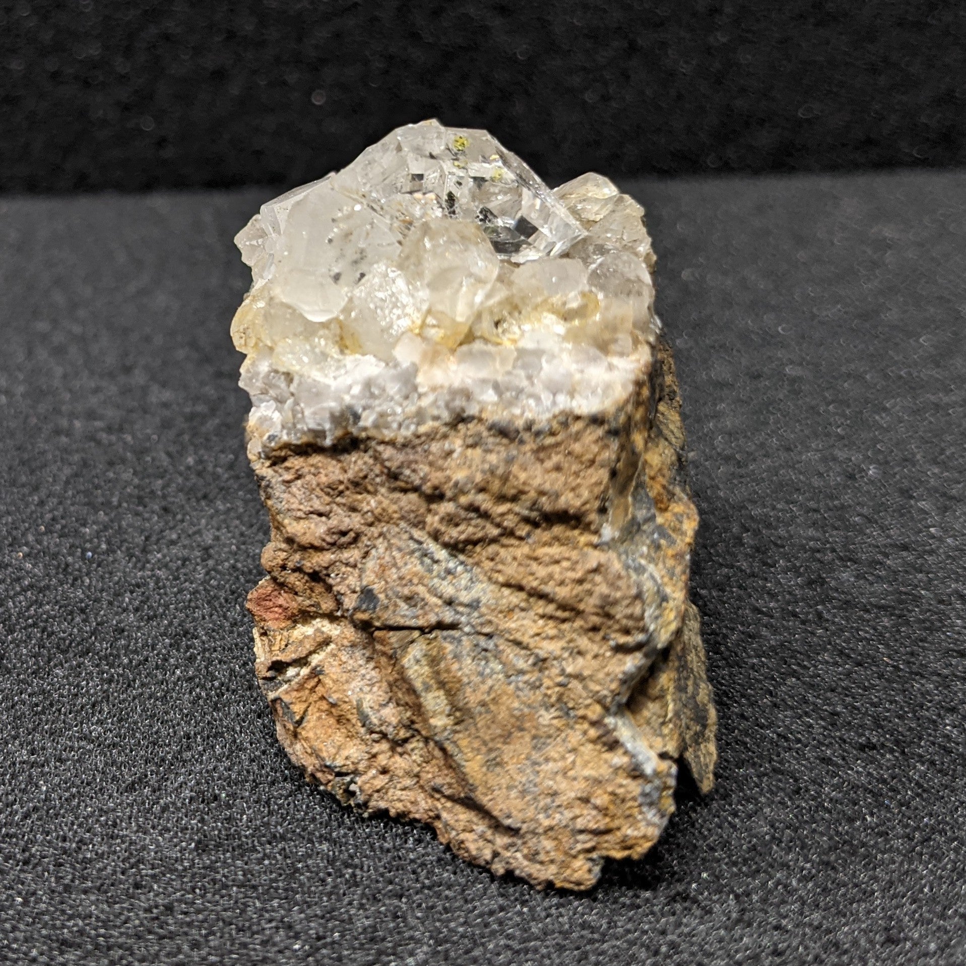 Petroleum Quartz on Matrix