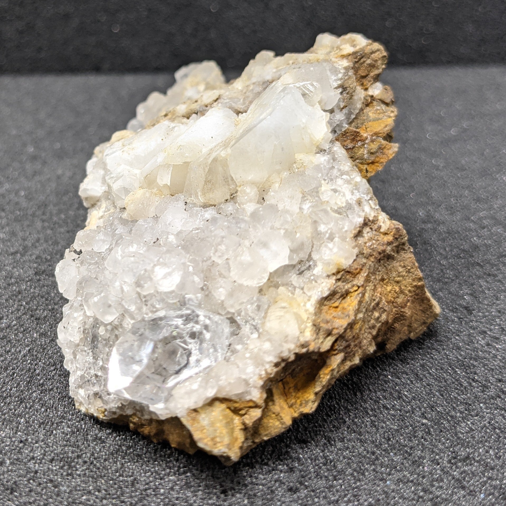 Petroleum Quartz on Matrix