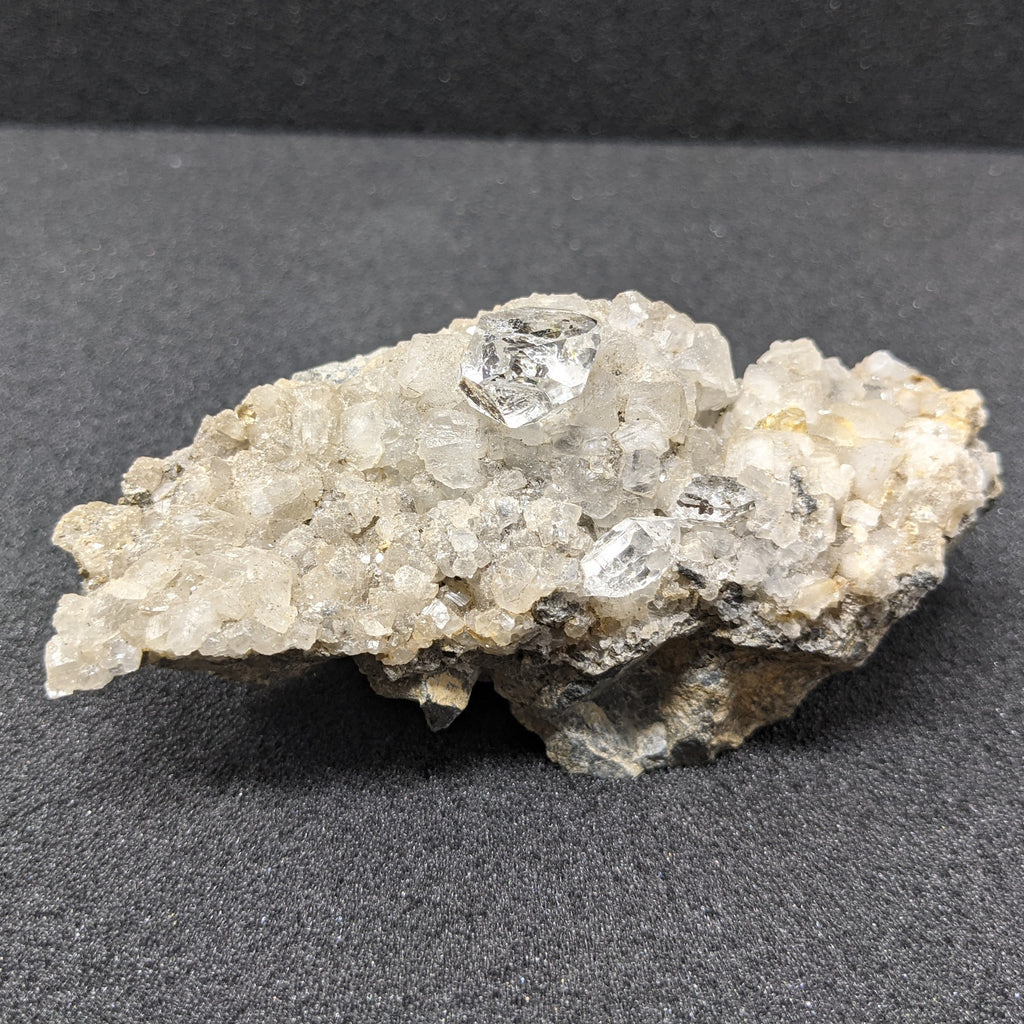 Petroleum Quartz on Matrix