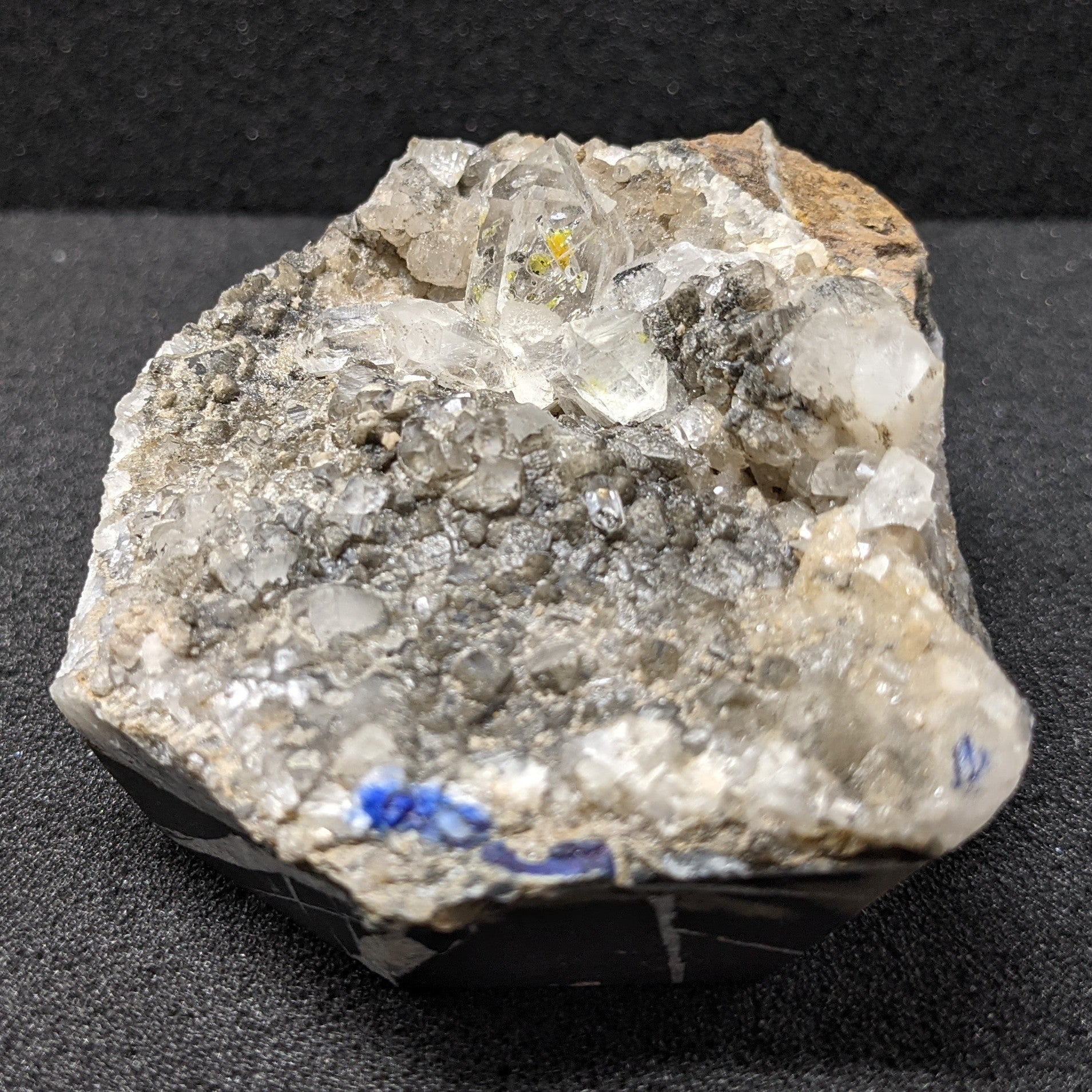 Petroleum Quartz on Matrix