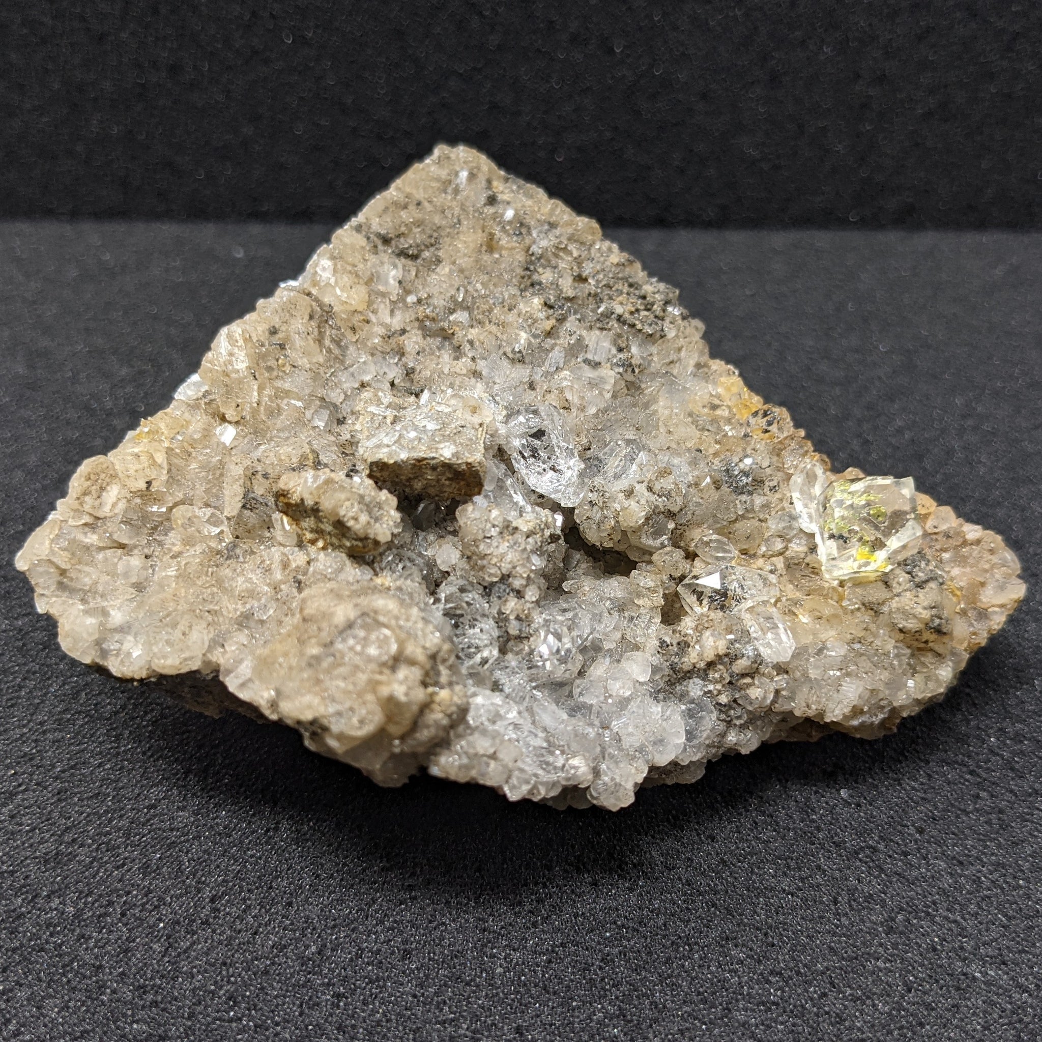 Petroleum Quartz on Matrix