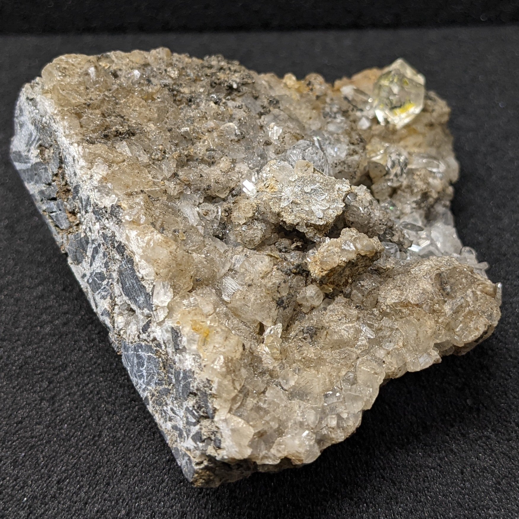 Petroleum Quartz on Matrix