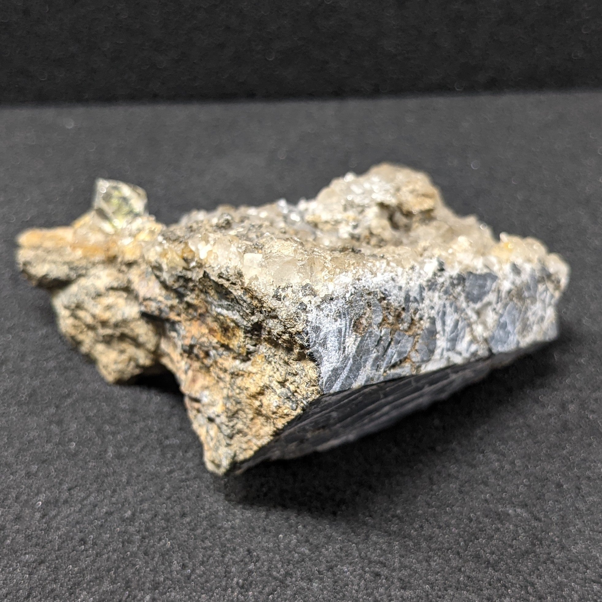 Petroleum Quartz on Matrix