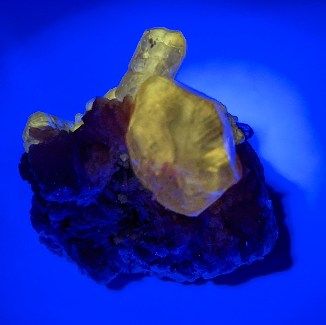 Cerussite with Galena & Barite