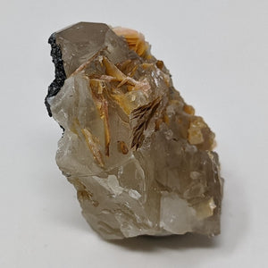 Cerussite with Galena & Barite