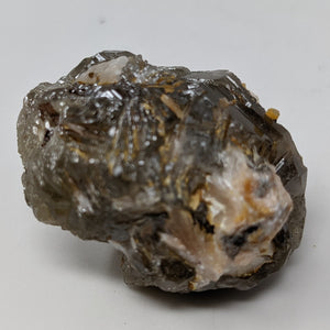 Cerussite with Galena and Barite