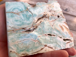 Recuperation Blue Calcite Slab