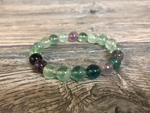 Rainbow Fluorite Bracelet