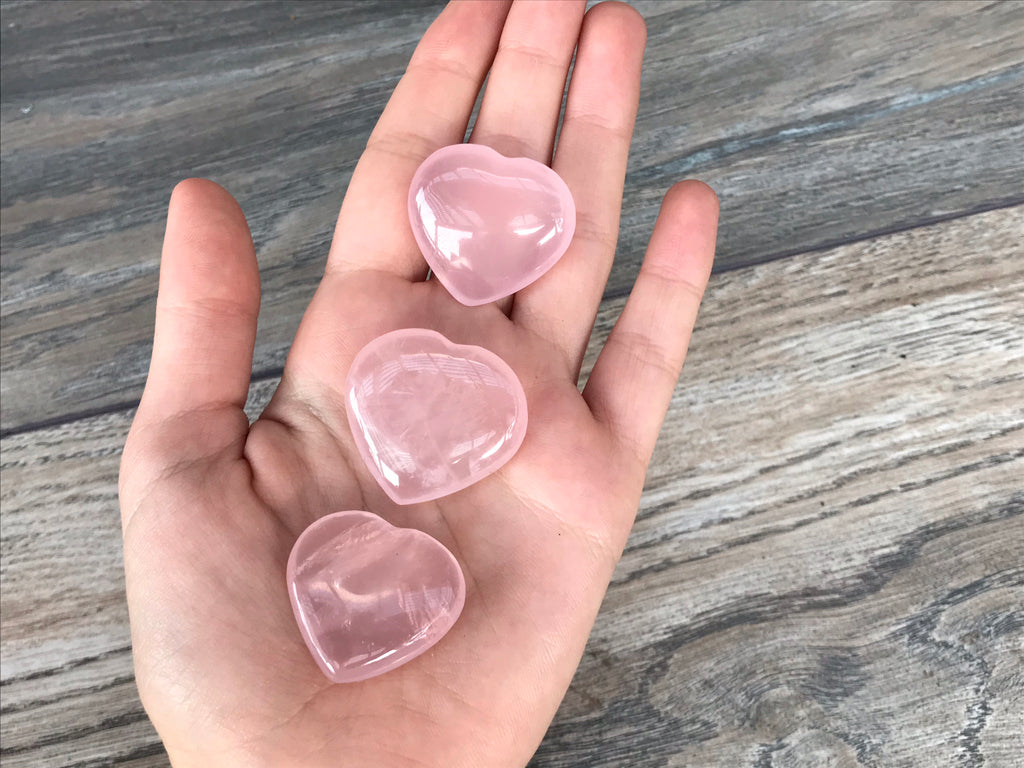 Rose Quartz Heart