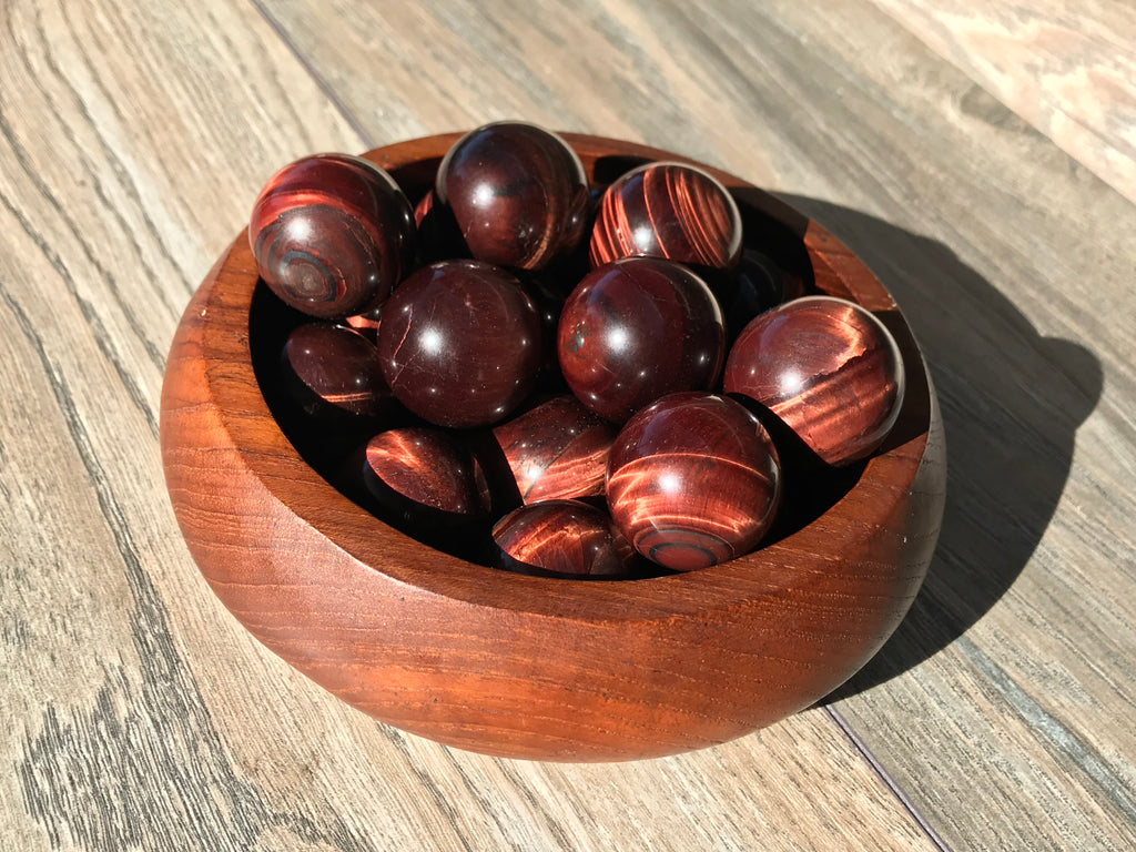 Red Tiger’s Eye Sphere