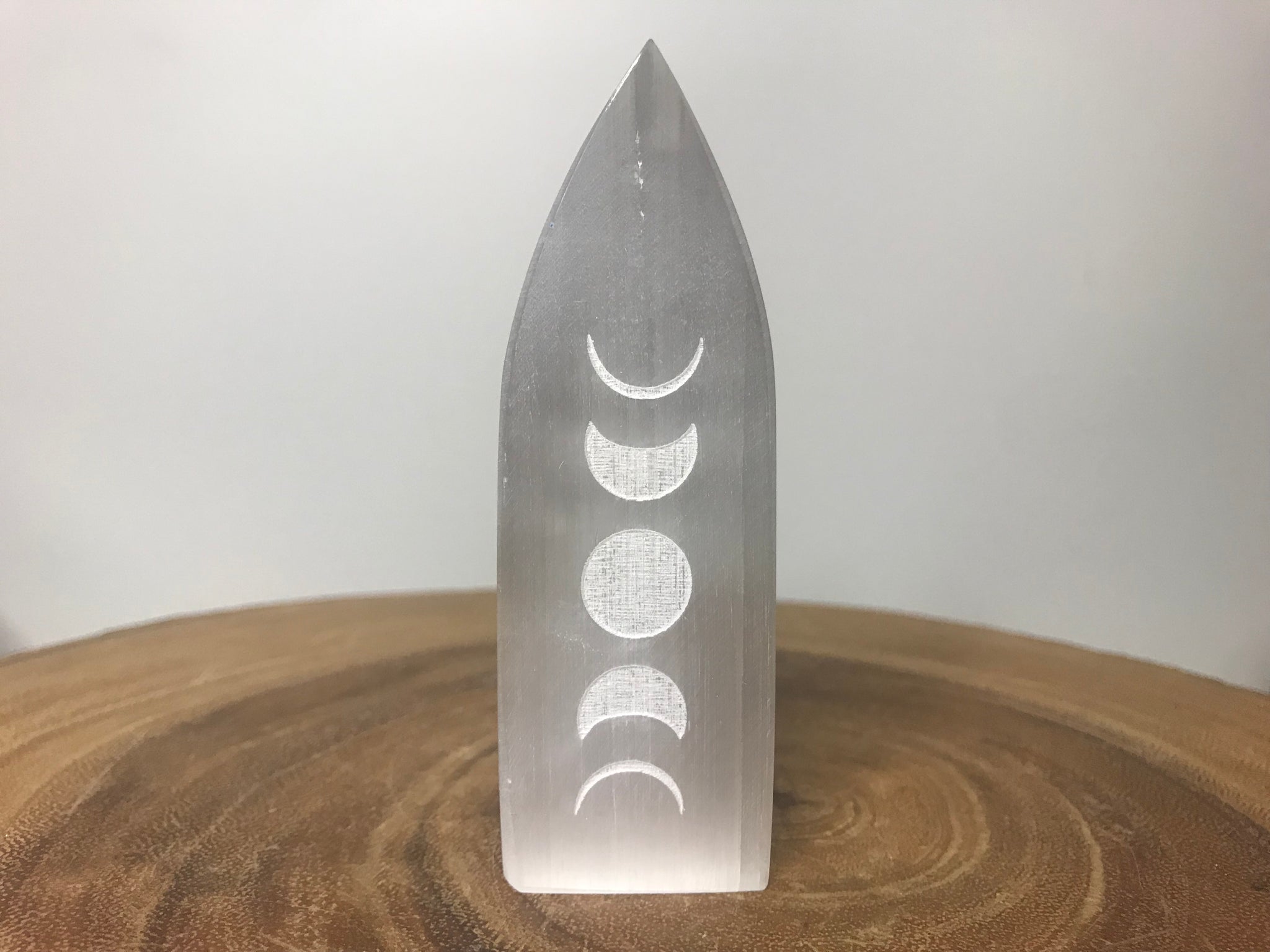 Moon Phase Selenite