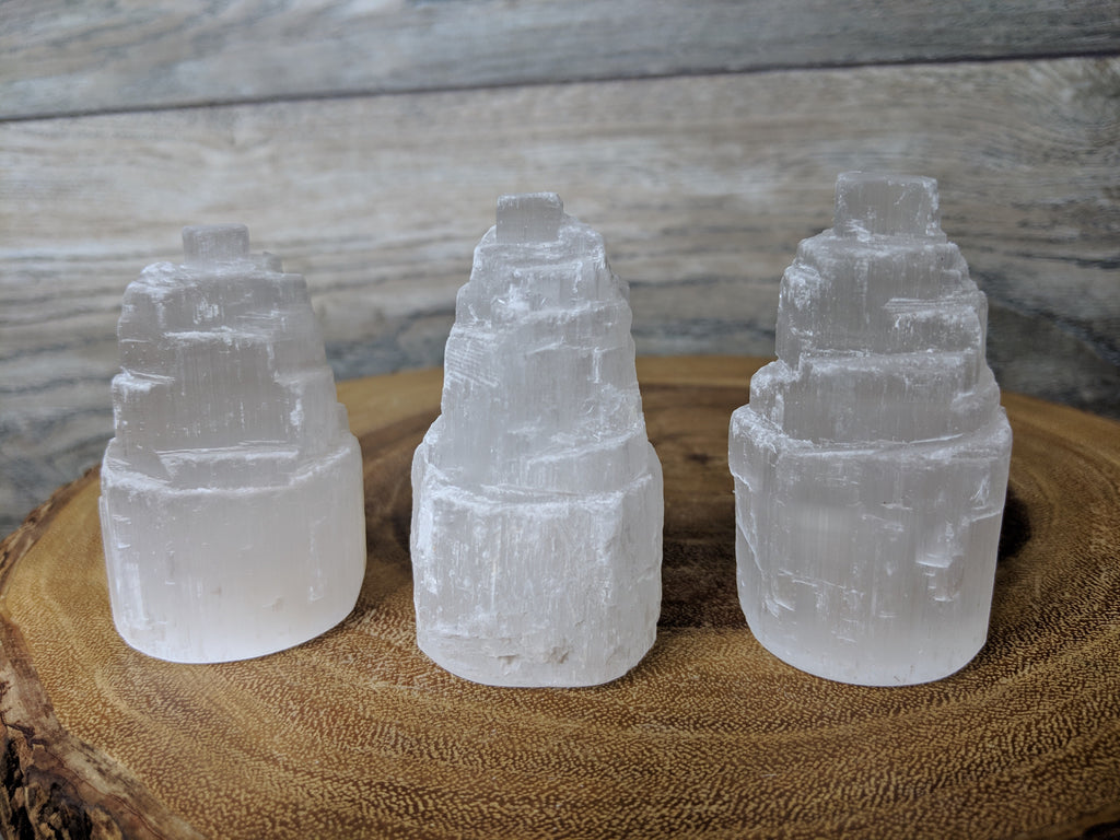 Peaceful Selenite Tower