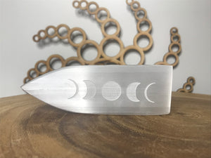 Moon Phase Selenite