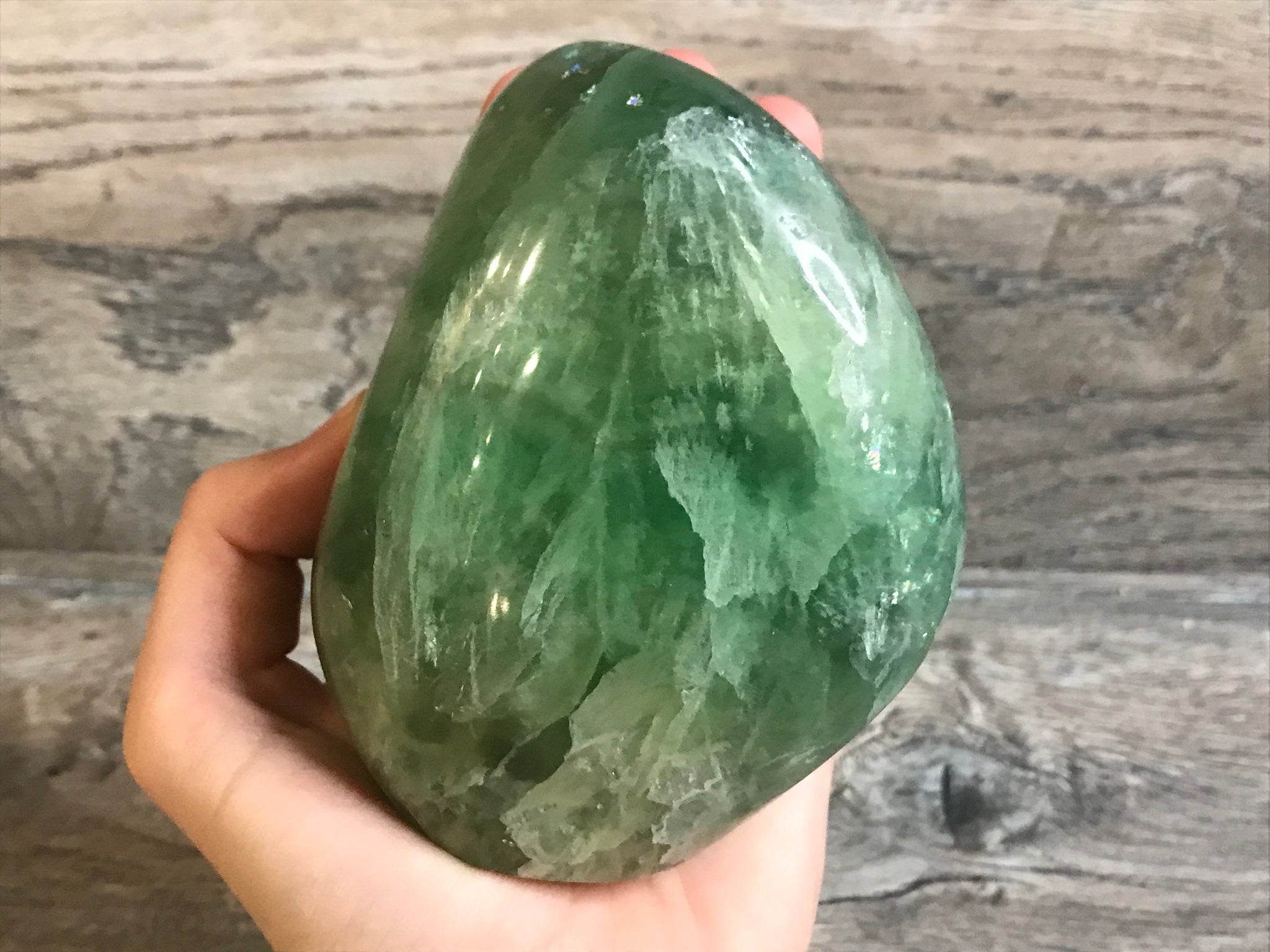 Green Fluorite Freeform