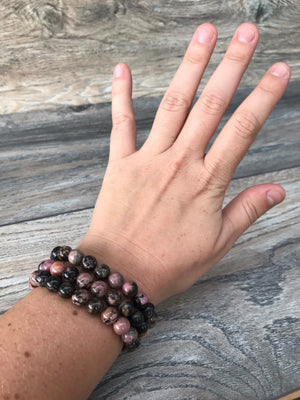 Rhodochrosite Bracelet