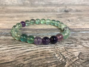 Rainbow Fluorite Bracelet