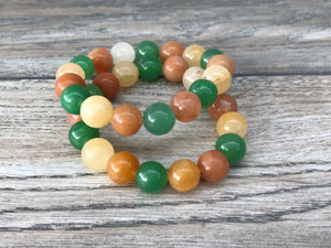 Fu Lu Shou Aventurine Bracelet