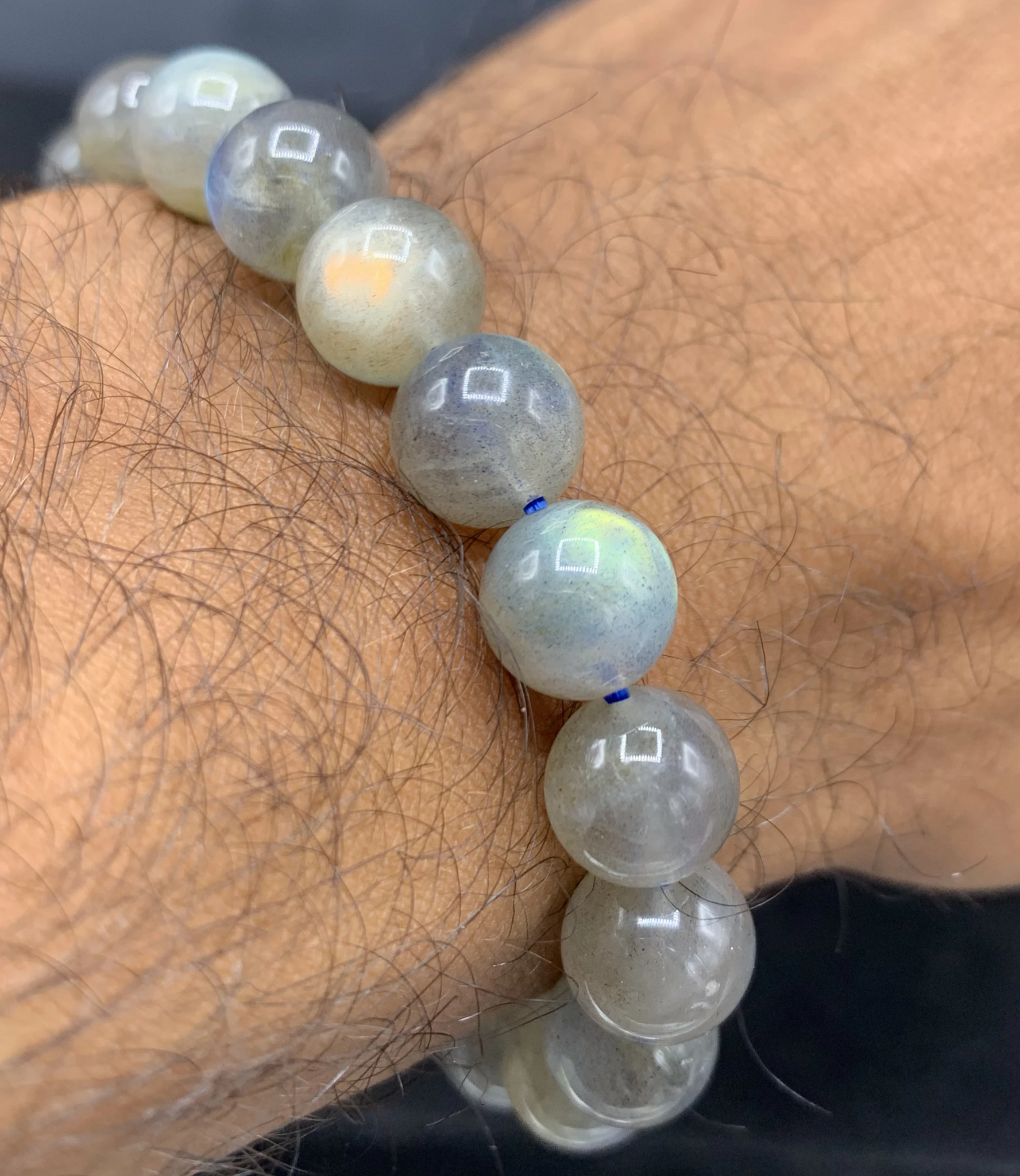 Blue 2025 labradorite bracelet